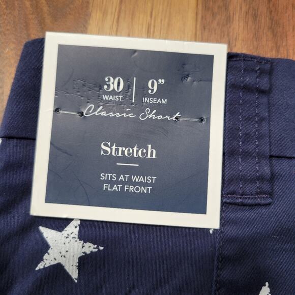 Men's Club Room Americana Classic Flag Shorts. Size 30 - Picture 3 of 4